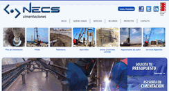 Desktop Screenshot of gruponecs.com.mx